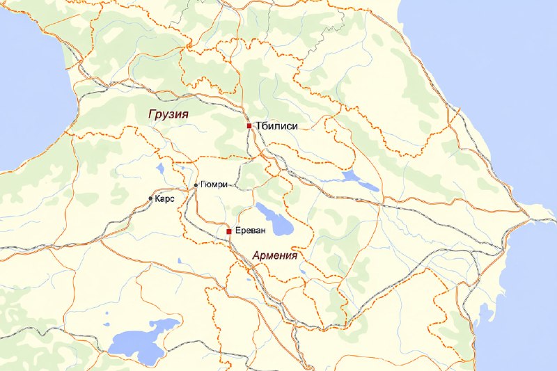 Армения объявила конкурс на проектирование железной дороги Гюмри — Карс: что это значит для Давташена