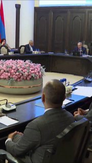 Никол Пашинян на рабочем совещании, заявление об экспорте в ЕС, Давташен
