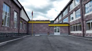 Отремонтированная школа в Цахкадзоре Котайкской области по программе 300 школ 500 детских садов