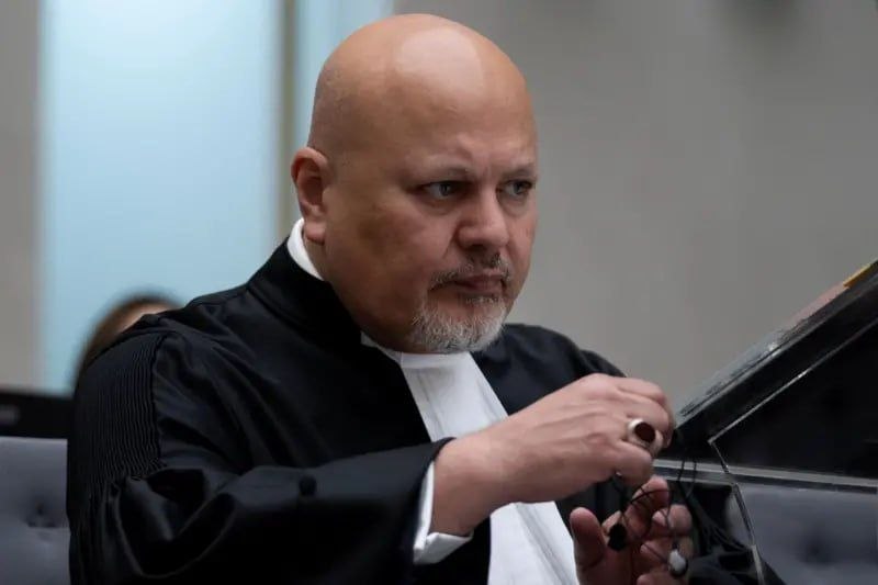 Главный прокурор Международного уголовного суда Карим Хан в Давташене