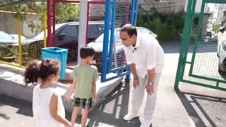 Мэр Еревана Тигран Авинян в отремонтированном детском саду №41 в Давташене