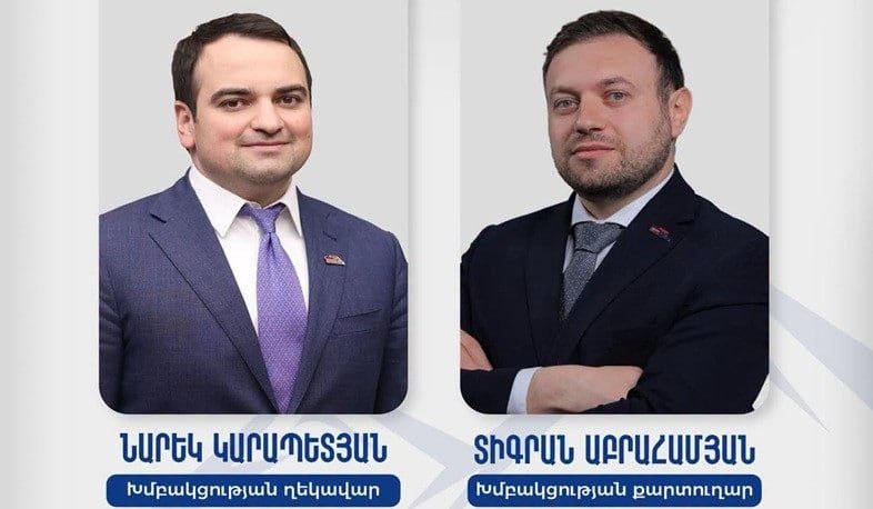 Нарек Карапетян возглавил фракцию «Сильная Армения» в Давташене