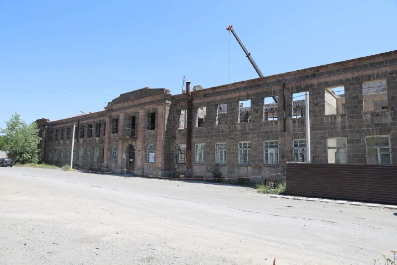 В Гюмри начали капремонт исторической поликлиники №2: 1,5 млрд драмов и будущий музей
