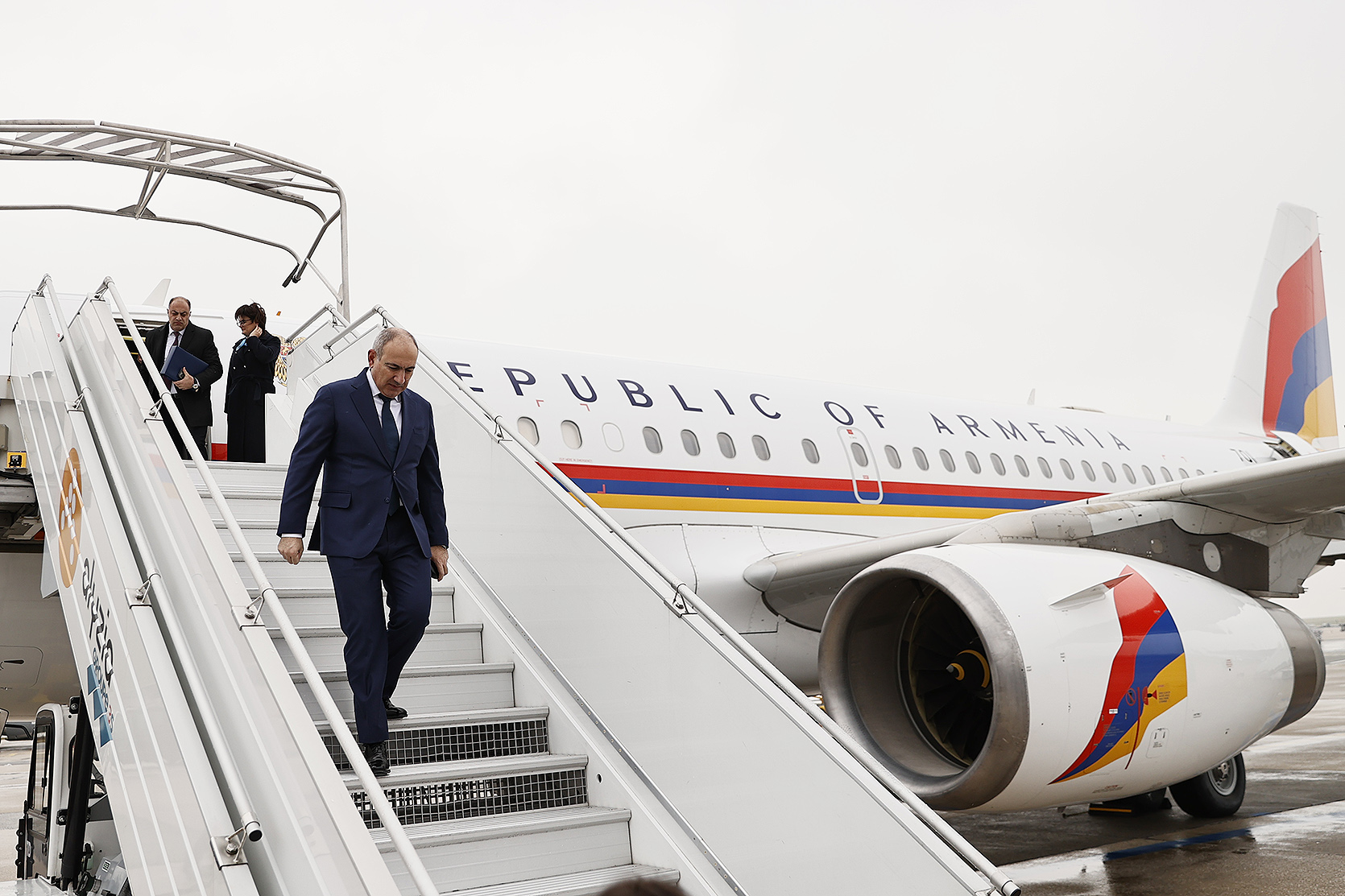 Никол Пашинян на рабочем визите в России, Давташен