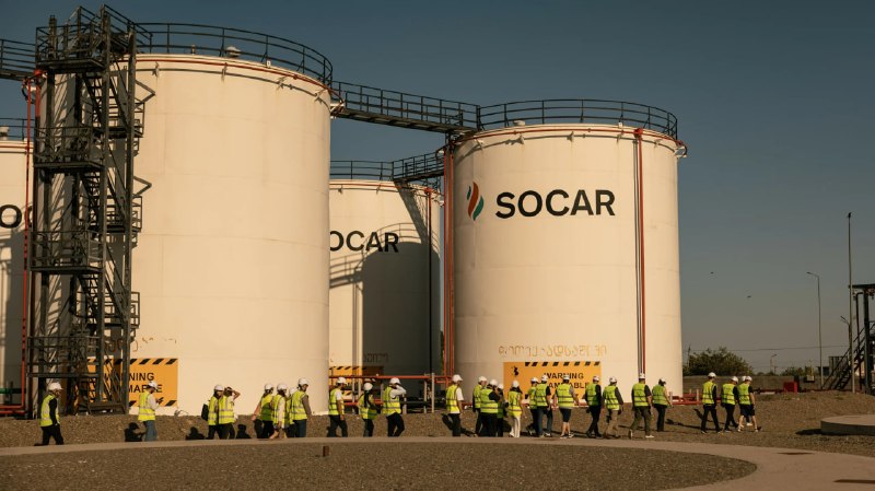 В Давташене обсудили поставки европейского бензина в Грузию через SOCAR