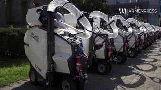 Давташен получит новые мобильные пылесосы для уборки улиц Еревана