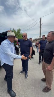 Никол Пашинян на Ведийском водохранилище в Араратской долине, Армения
