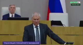 Заседание Государственной Думы РФ, председатель Вячеслав Володин, Давташен
