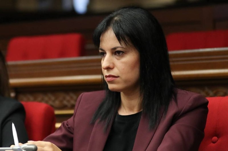 Задержание Арегназ Манукян, члена правления партии «Мать Армения», в Ереване