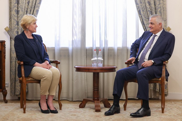 Встреча вице-премьера Мгера Григоряна с послом Эстонии в Ереване